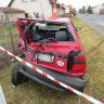 Pobořená felicia / Foto: Policie ČR