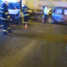 Ranní nehoda u Tesly / Foto: PČR