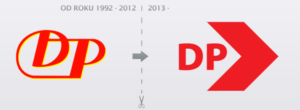 Staré a nové logo DP