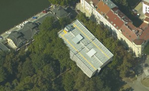 Parkovací dům v Jiráskových sadech | Koláž: Hradec Králové City