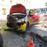 Přední část vozu Citigo rozvozové služby / Foto: PČR