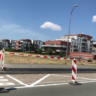 Nově vyznačená zastávka na Plachtě