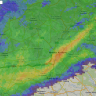 Přechod fronty v 7:30 přes Hradec / Foto: Radar bouřky