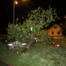 Křižovatka v Malšovicích u pomníku Jana Husa / Foto: PČR