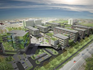 Vizualizace kampusu Univerzity Karlovy