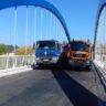 25. dubna testovala most těžká technika / Foto: Údržba silnic Královéhradeckého kraje