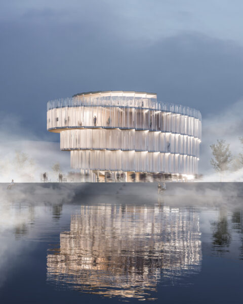 Český pavilon v Japonsku / Vizualizace: Apropos Architects