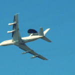 AWACS nad hradeckým letištěm