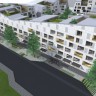 Bytový dům se zastávkou MHD / Vizualizace: Vysloužil architekti