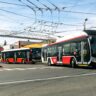 Trolejbus ve vozovně DPMP / Foto: DPMP