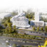 Nový pavilon KIN / Vizualizace: Domy Architects