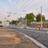 Poslední detaily před otevřením Kutnohorské ulice u obchodního centra Kukleny / Foto: TSHK