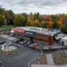 Nová pobočka McDonald's v Pardubicích u Globusu / Foto: McD z dronu