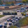 Na Miletě došlo k nečekanému střetu tří osobních vozidel / Foto: webkamera hkfree.org z Milety