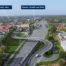 Plánovaný nadjezd v Týništi nad Orlicí nad vlakovou stanicí / Foto: video SŽ