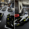 Nová motokárová dráha v parkovacím domě v Auparku / Foto: SPEEDZONE