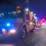 Noční zásah: hasičská technika lemovala ulici v Opatovicích / Foto: HZSPK