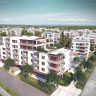 Rezidence Rybova v popředí navazuje na stávající zástavbu / Vizualizace: Rezidence Rybova